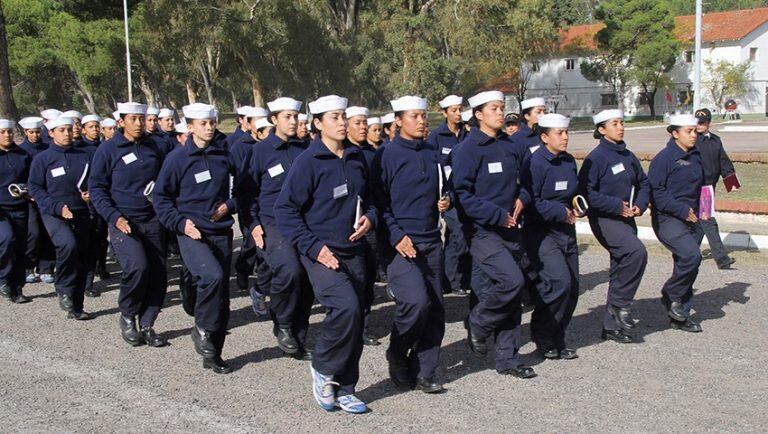 Postulantes a Tropa voluntaria
(Foto: Gaceta Marinera)