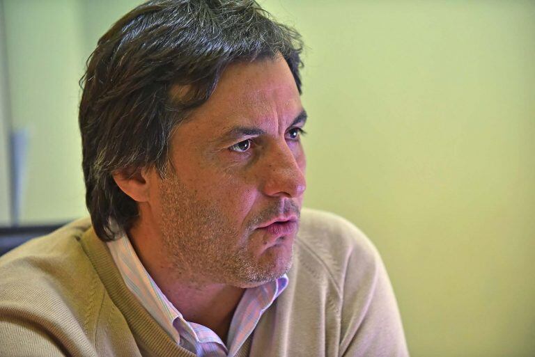 Secretario de Pesca del Chubut, Adrián Awstin.