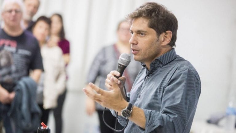 Axel Kicillof, candidato a gobernador de la provincia de Buenos Aires por el Frente de Todos.