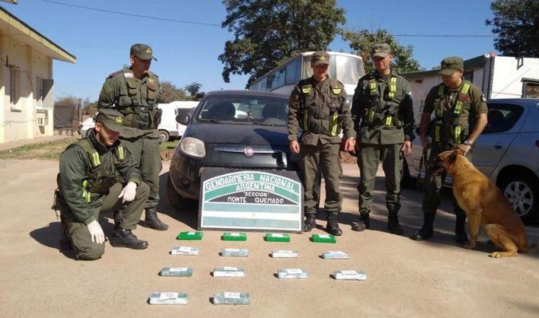 Operativo exitoso por parte de Gendarmería Nacional.