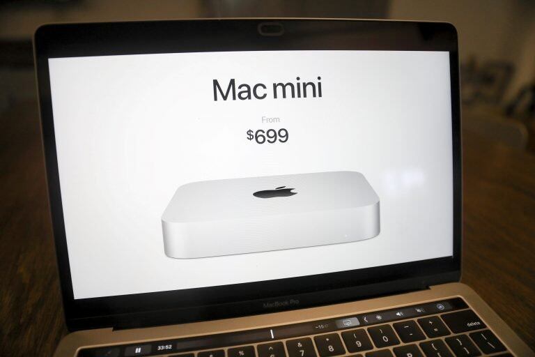 La Mac mini tendrá un precio inicial de 699 dólares. (BLOOMBERG)