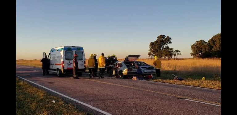 Accidente fatal en Indio Rico, Coronel Pringles