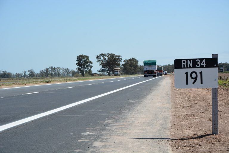 Hay una velocidad restringida a 80 km/h. (Prensa Vialidad Nacional)