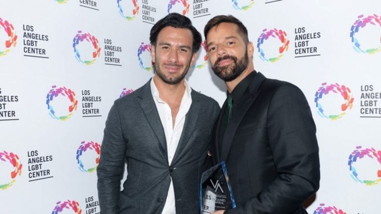 Ricky Martin y su pareja Jwan Yosef. (Web)