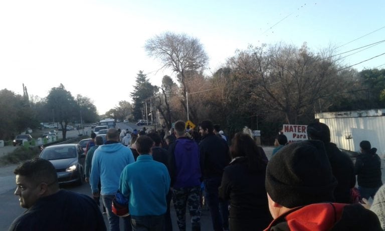 Los vecinos marcharon en Bialet Massé