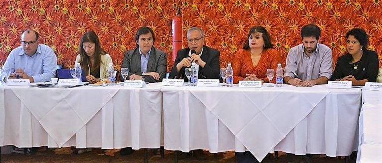 El ministro Abud Robles, en su intervención en el Consejo Federal Agropecuario (CFA) NA reunido en nuestra ciudad.