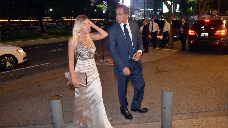 Daniel Scioli y Gisela Berger