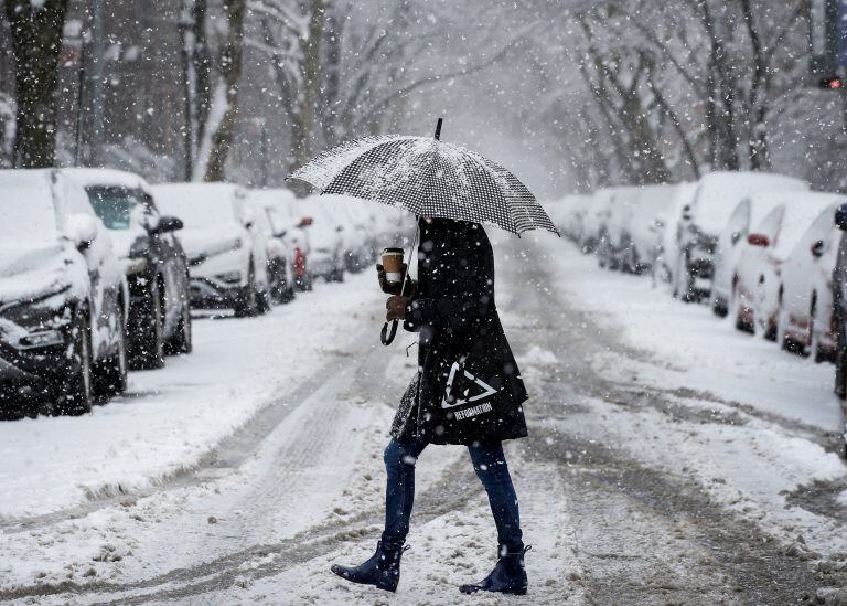 Al menos cuatro muertos por la tormenta de nieve en Estados Unidos. Foto: REUTER.