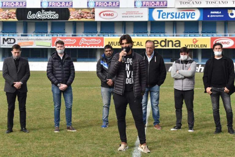 Despedida de Atlético de Rafaela a Cachín Blanco