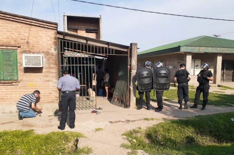 Vivienda donde se encontró droga para su venta