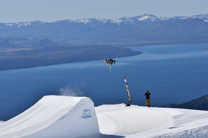 Riders en Bariloche (Gentileza Ámbito Financiero)