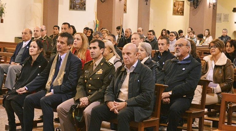 Luego del acto, se realizó un Tedeum en la Catedral (Municipalidad de Santa Rosa)