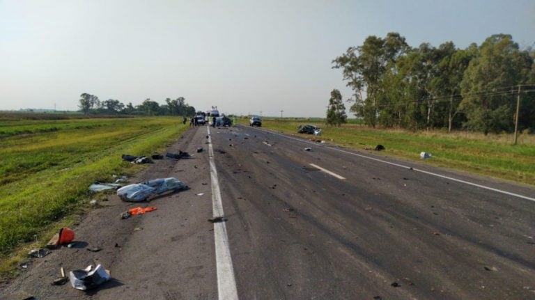 Accidente en Ruta 3 km 127