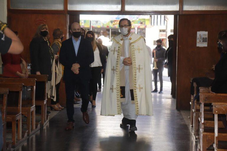 Misa en homenaje a Nuestra Señora del Carmen. (Foto: prensa municipal).