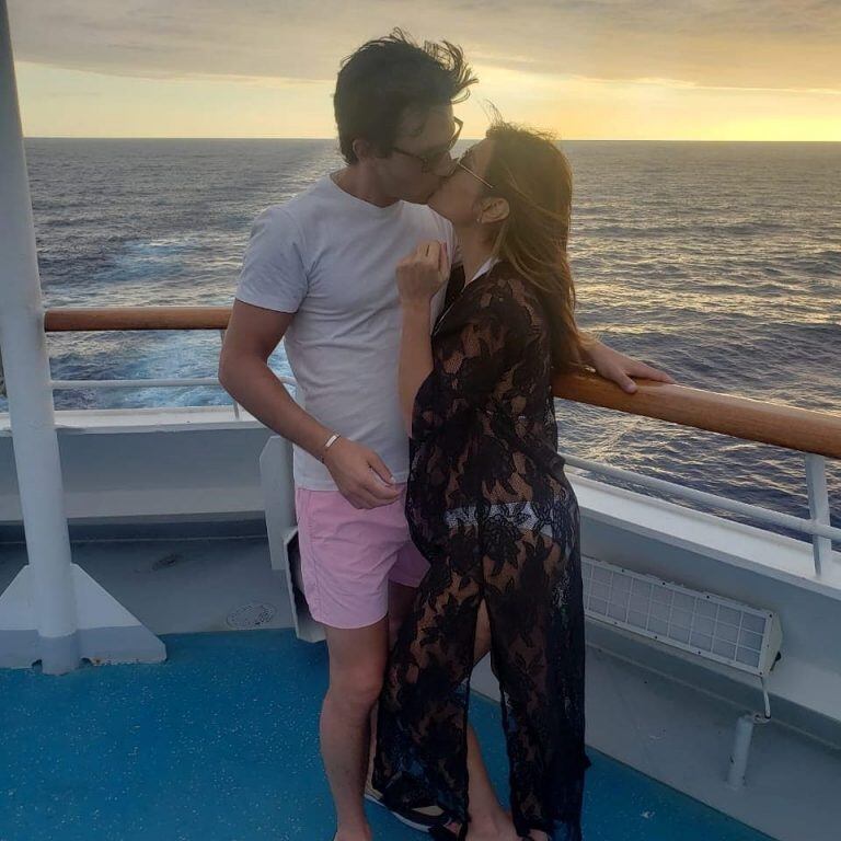 Marcela Tauro y Martín Bisio (Instagram)