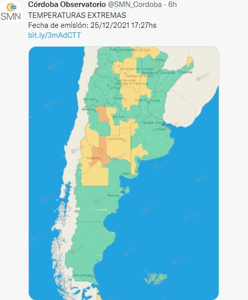 Ola de calor hasta el viernes 31 en Córdoba.