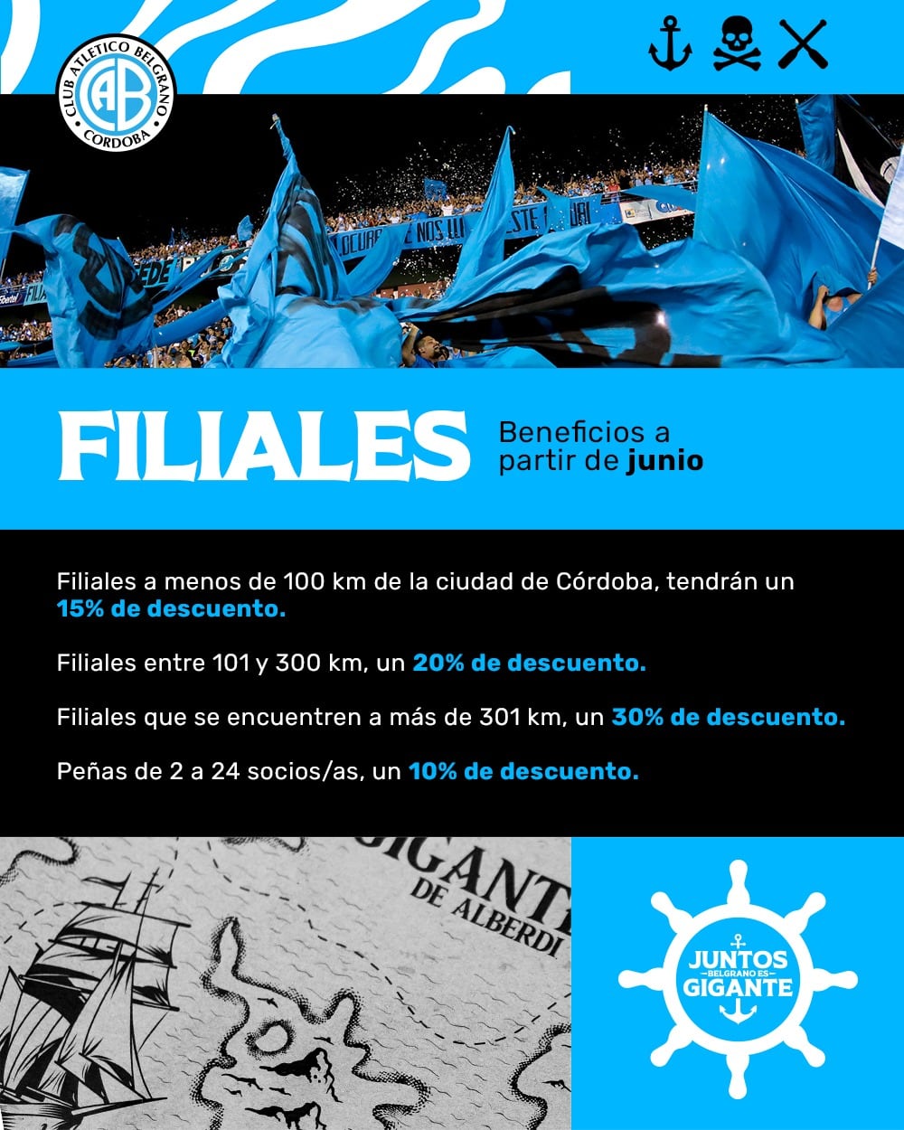 La campaña trae novedades para las filiales también.