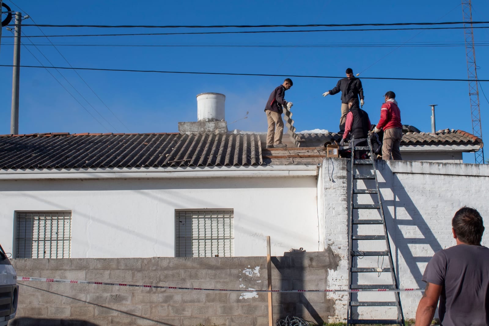 Mejoras en la salita del Barrio Municipal