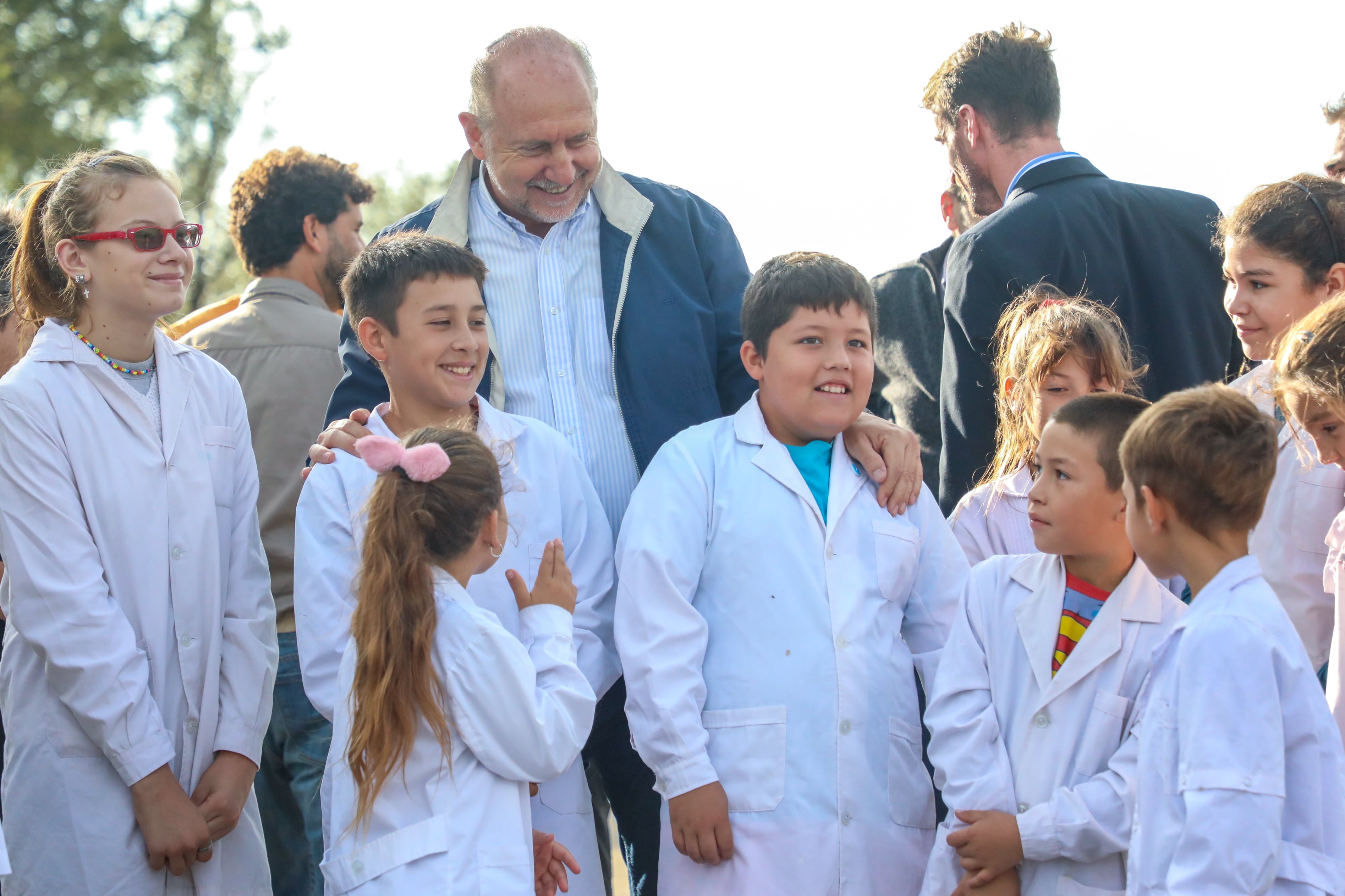 Perotti inauguró el corredor productivo Angélica - San Mariano - San Vicente