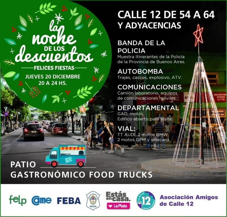 Llega a La Plata "la noche de los descuentos"