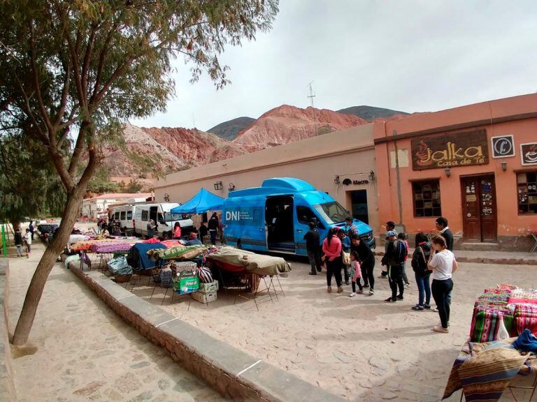 "El estado en tu Barrio", a su paso por Purmamarca.