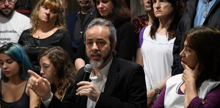 Eduardo López, secretario general de la Unión de Trabajadores del Estado (Foto: EFE)