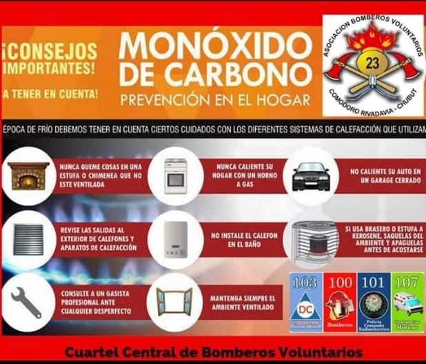 Campaña de bomberos