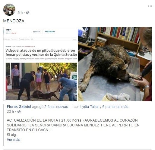 Así apareció en las redes sociales.