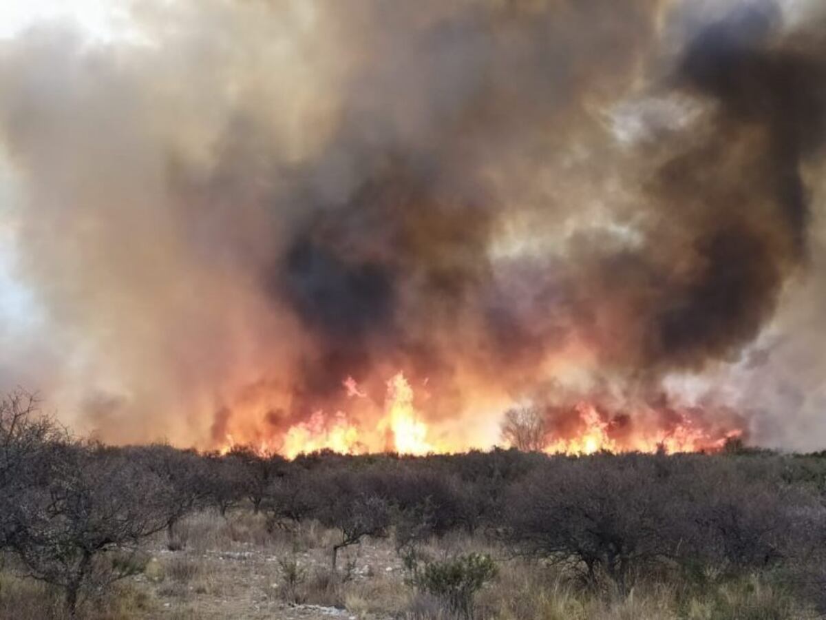 Incendios en Córdoba: controlaron el fuego en cercanías de Mina Clavero