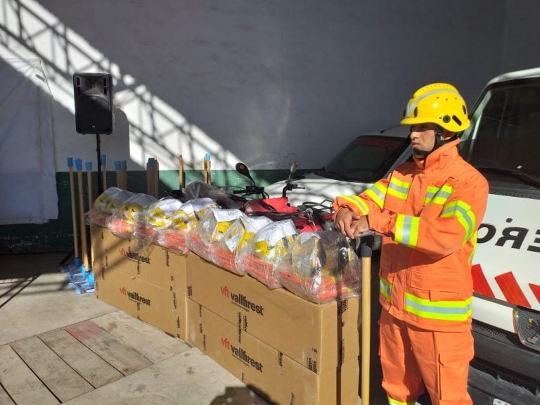 Bomberos de Mina Clavero