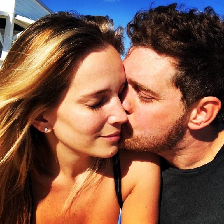 Luisana Lopilato y Michael Bublé (Foto: Instagram)