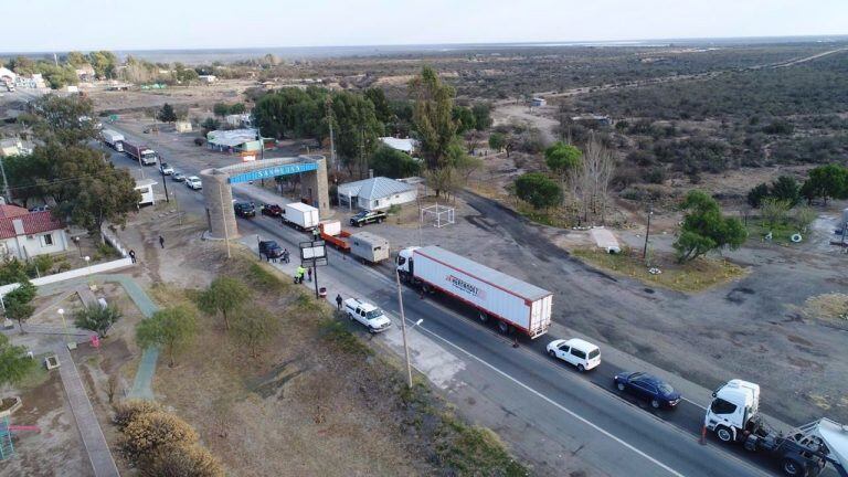 Megaoperativo vial en San Luis.