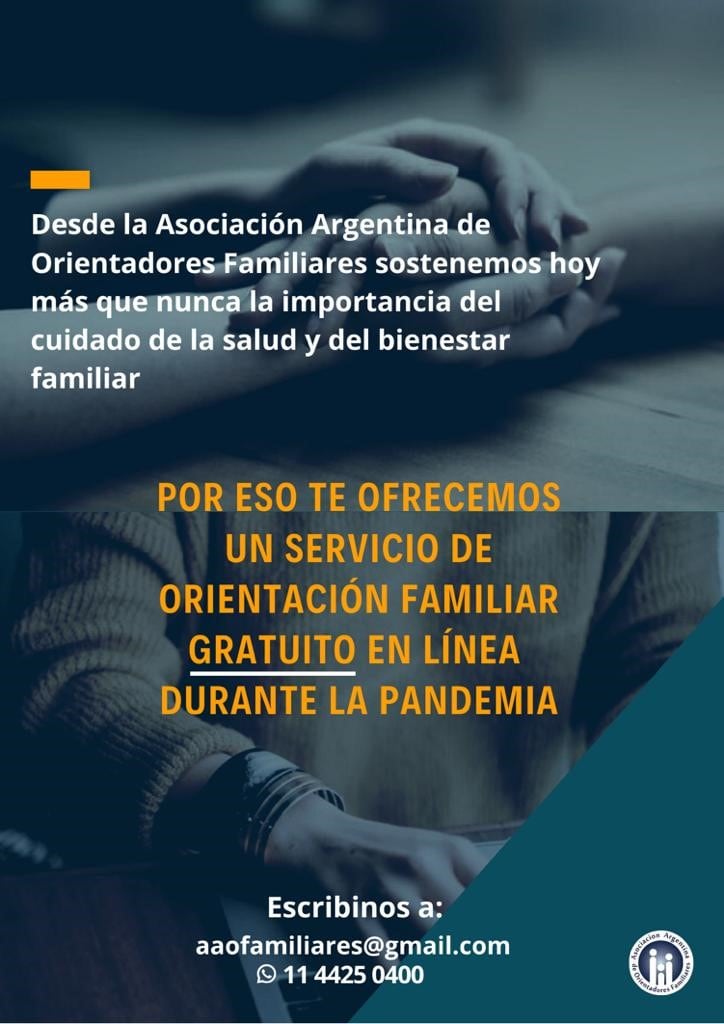 Servicio de Orientación Familiar en pandemia.