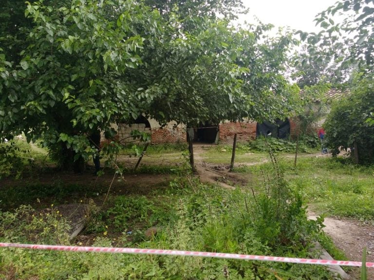 La vivienda donde se encontraron los cuerpos. (Prensa Policía de Salta)