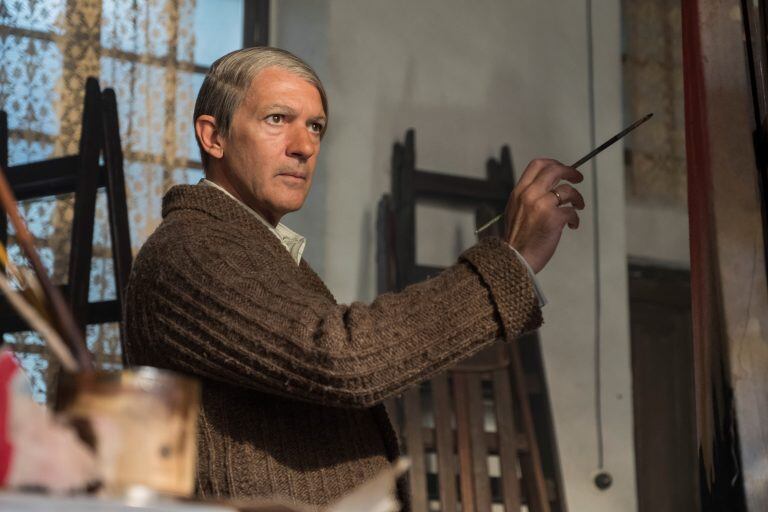 El actor español Antonio Banderas en una escena de la serie "Genius: Picasso".Crédito: Dusan Martincek/National Geographic/dpa.