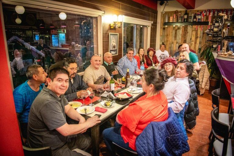 El asado mas grande de TDF