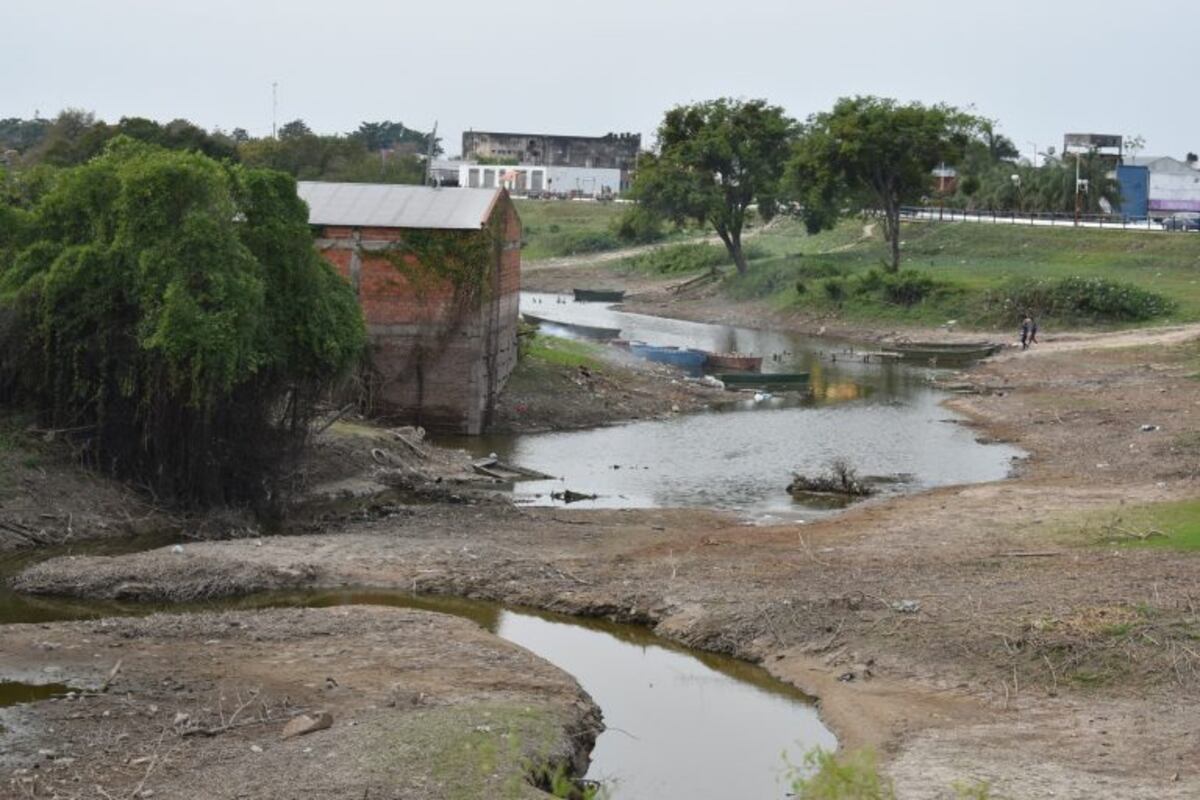 Frontera Clorinda Nanawa: de inundar a ambas ciudades fronterizas a transformarse en un hilo de agua