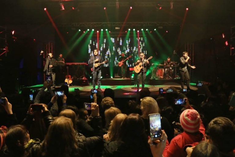 Presentación de "Los Nocheros" en Río Grande