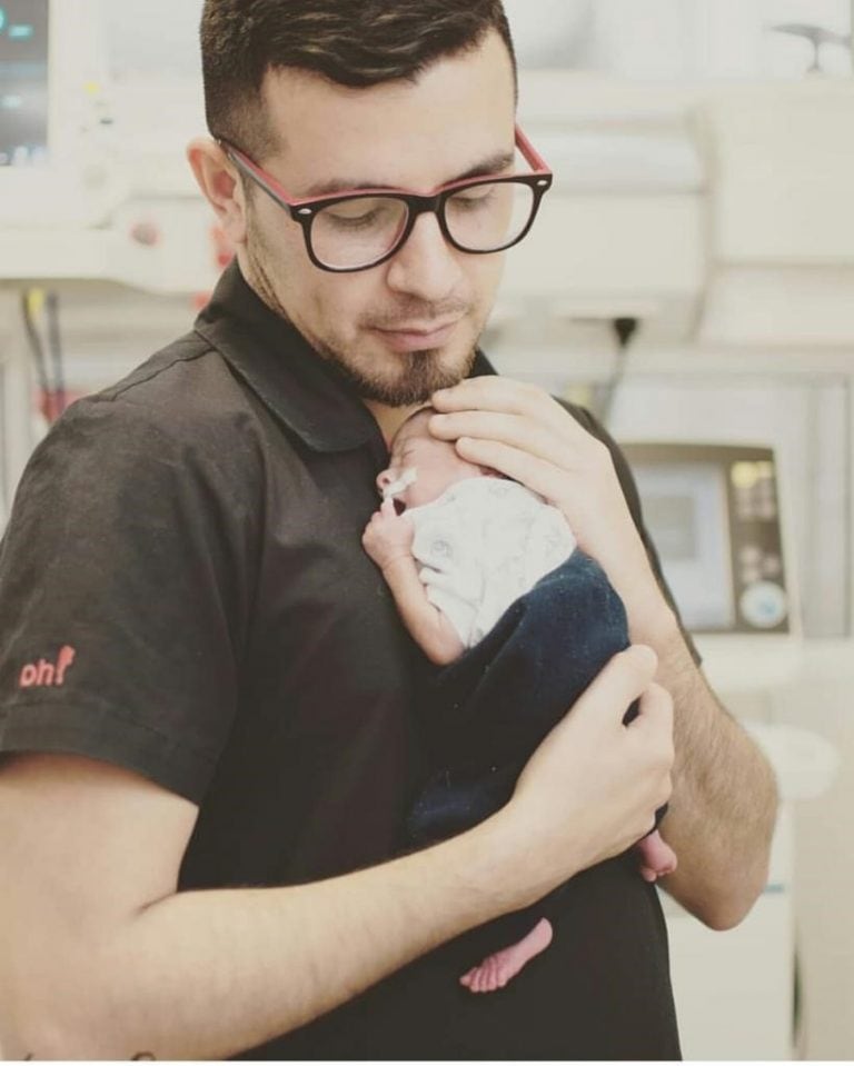 Premio al altruismo en neonatología “Alicia Sola” para Lic. Cristian Muñoz, Maternidad Teresita Baigorria (San Luis-Arg)