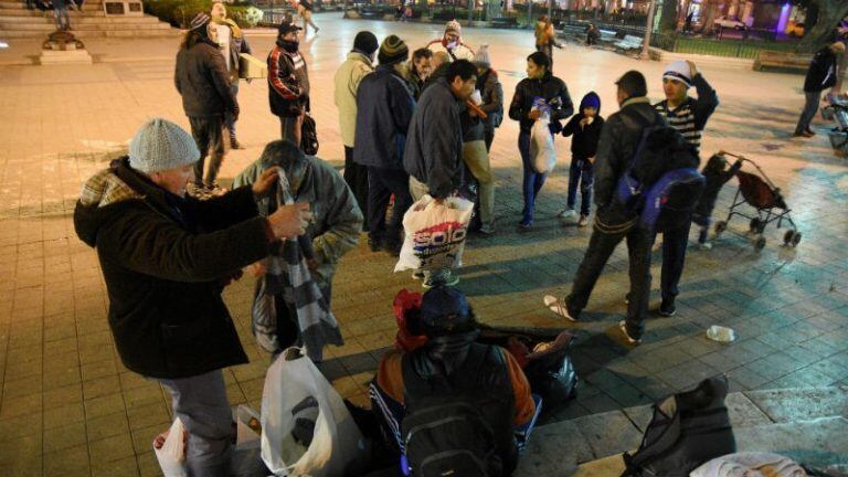 Comida Solidaria, el proyecto que lleva bebida o comida caliente a personas en situación de calle.