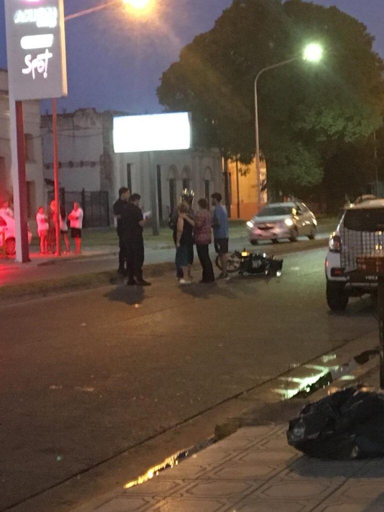 Murió el hombre de 83 años atropellado por una moto