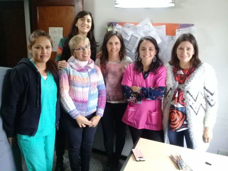 Equipo del Hospital Zonal.