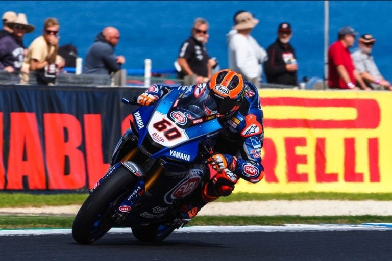 Van der Mark se mostró muy competitivo con Yamaha este viernes, en las primeras prácticas con vistas al Gran Premio de Australia.