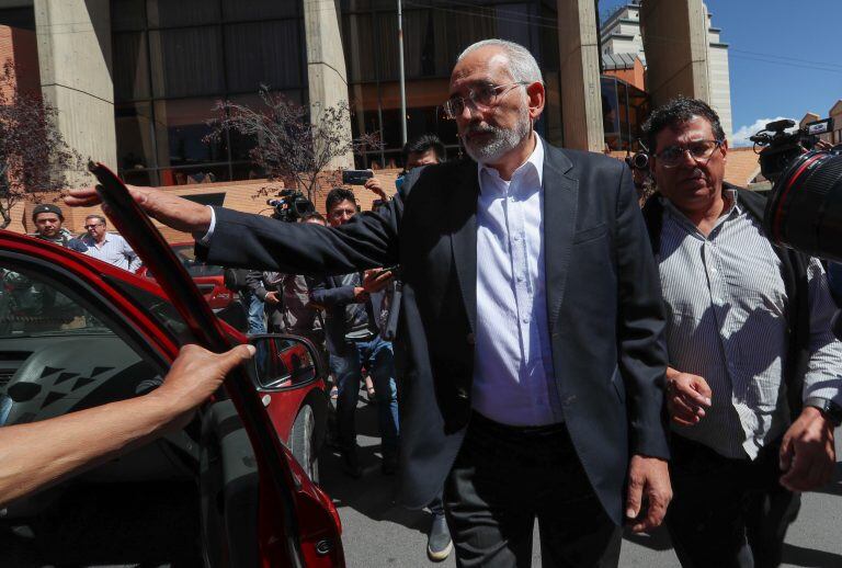 El candidato opositor Carlos Mesa. (Foto: EFE/Martin Alipaz)