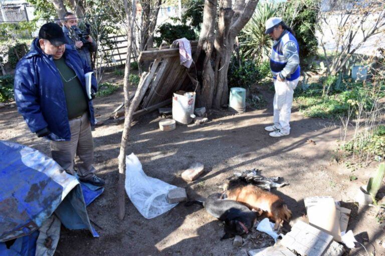 Vecinos del barrio El Pimpollo piden Justicia. Foto: El Diario de la República.