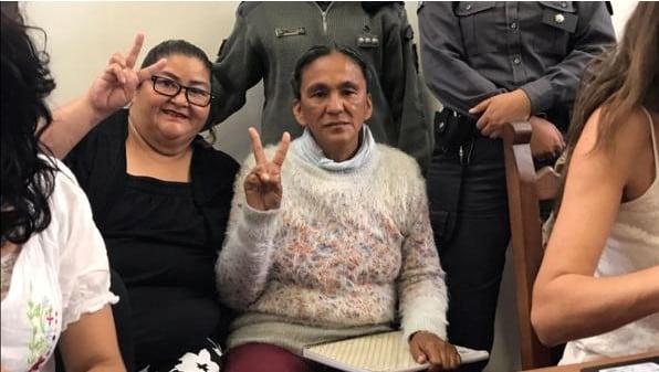 La líder de la organización Tupac Amaru, Milagro Sala, dijo que Alberto "Beto" Cardozo, "es como mi hermano, mi amigo". (Archivo)