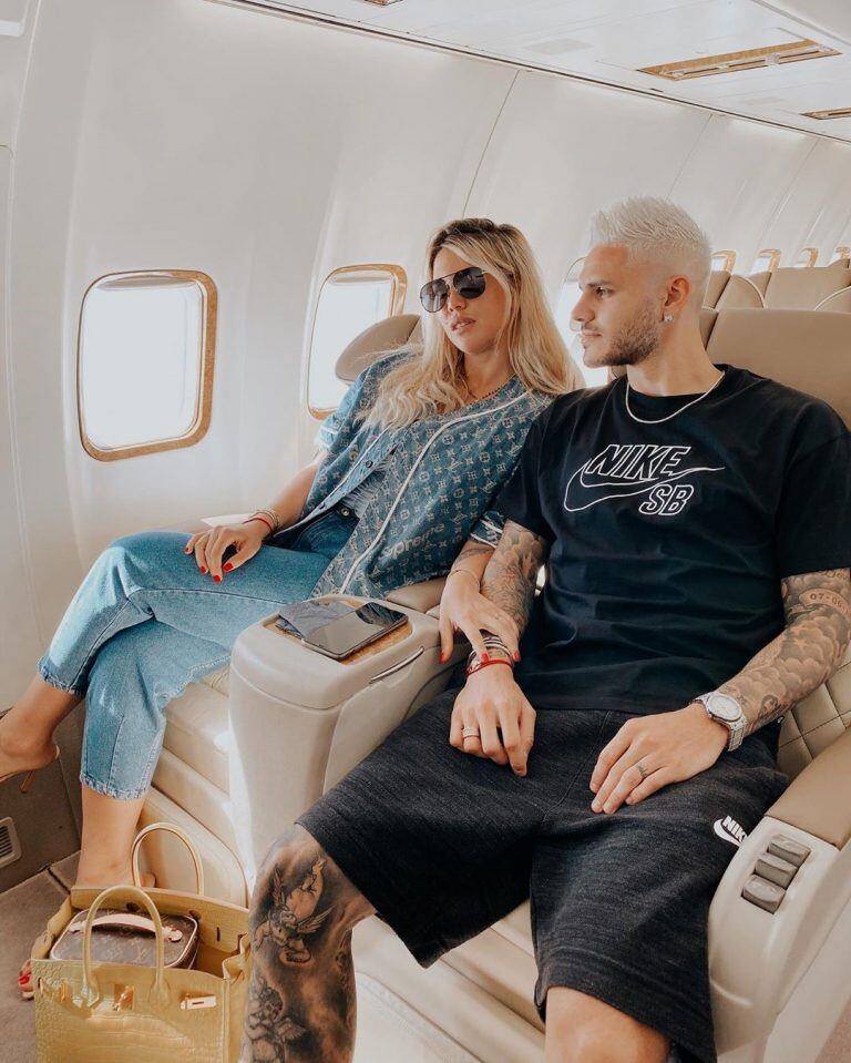 Vacaciones de Wanda Nara y Mauro Icardi en Ibiza (Foto: Instagram)