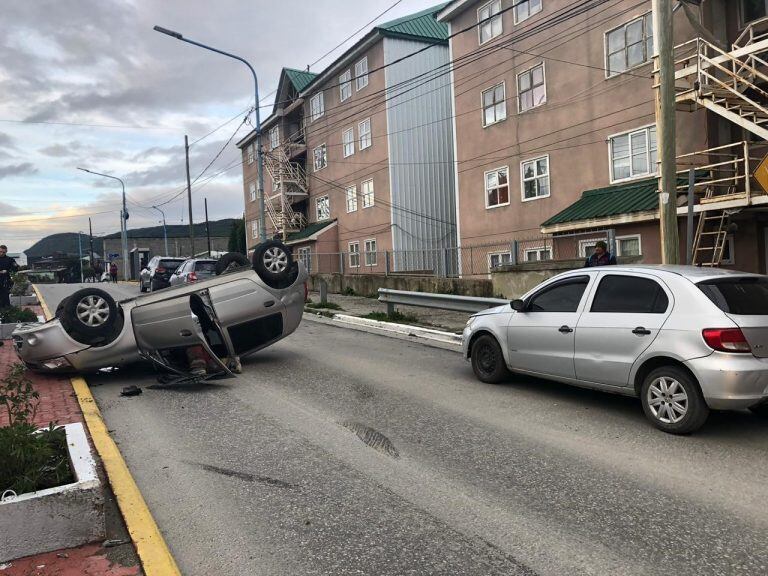 Accidente en Ushuaia