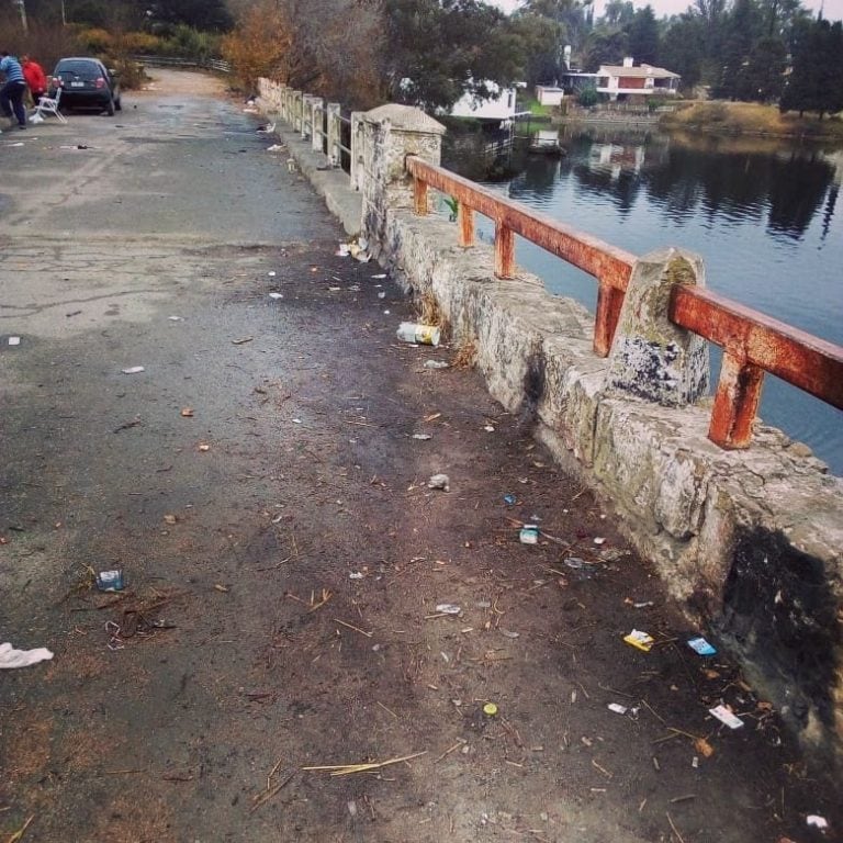 Puente Negro de Villa Carlos Paz. (Foto: gentileza H. Yaniselli).