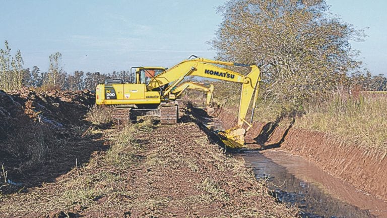 Grandes obras hídricas mejoran la calidad de vida.(Gentileza Municipalidad de La Carlota)